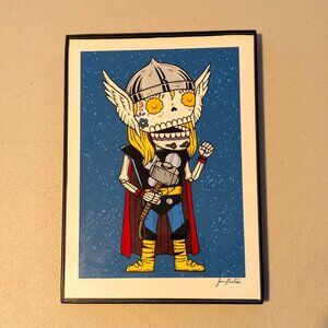 NWOT Day of the Dead Thor Print